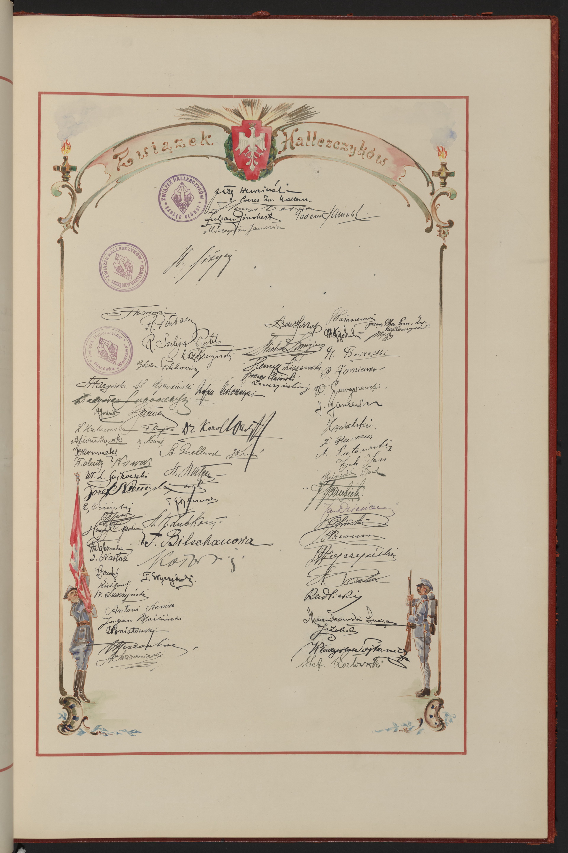 Podpis Tadeusz Samulski na stronie nr 211 w tomie nr 1