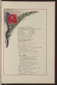 Podpis Roman Bieliński na stronie nr 221 w tomie nr 1