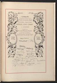 Podpis W. Bara na stronie nr 455 w tomie nr 2