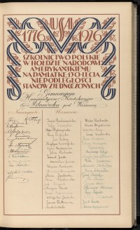 Podpis M. Albrehtówna na stronie nr 35 w tomie nr 7