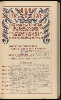 Podpis C. Andryrzak na stronie nr 97 w tomie nr 7