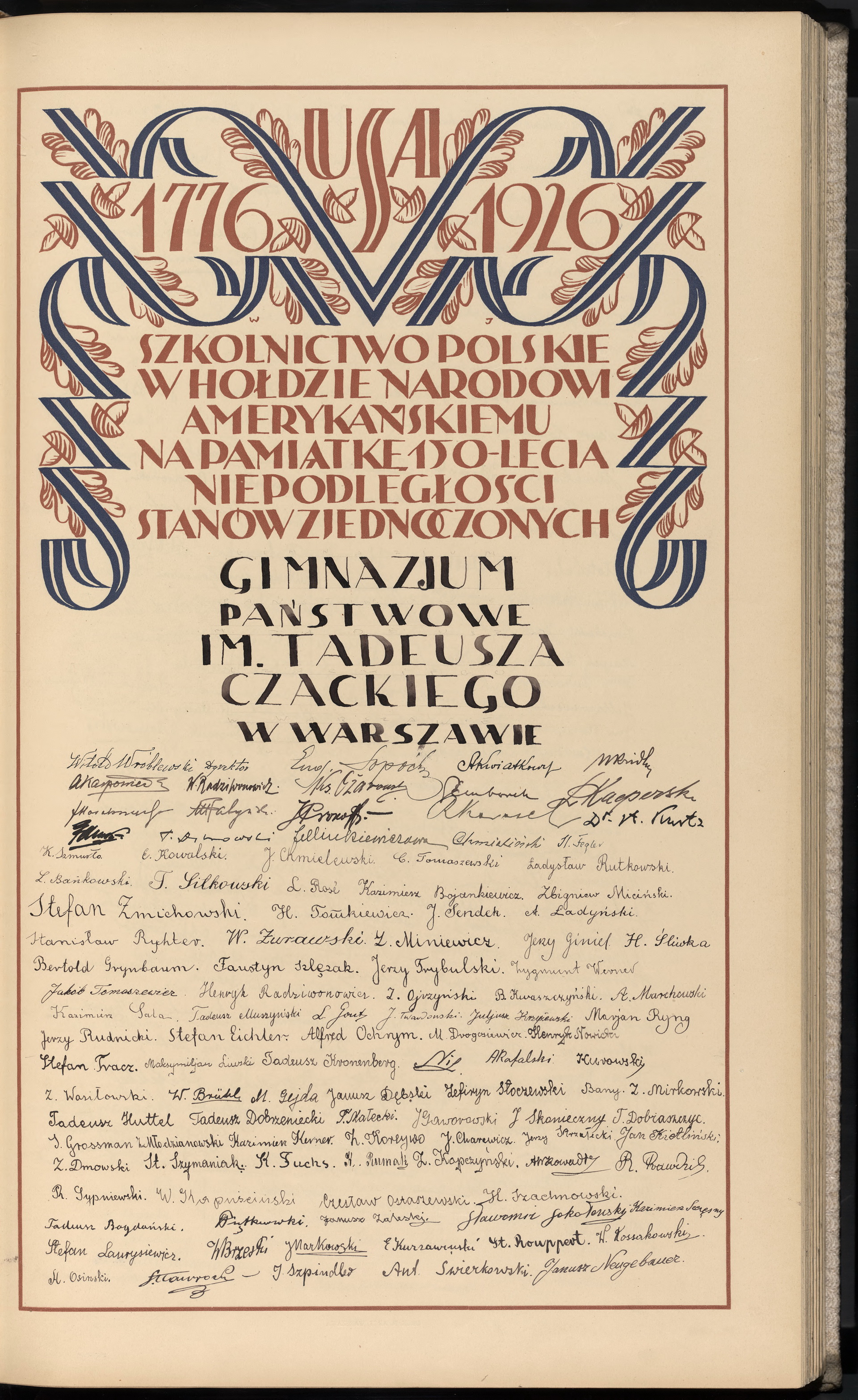 Podpis Janusz Neugebauer na stronie nr 115 w tomie nr 7