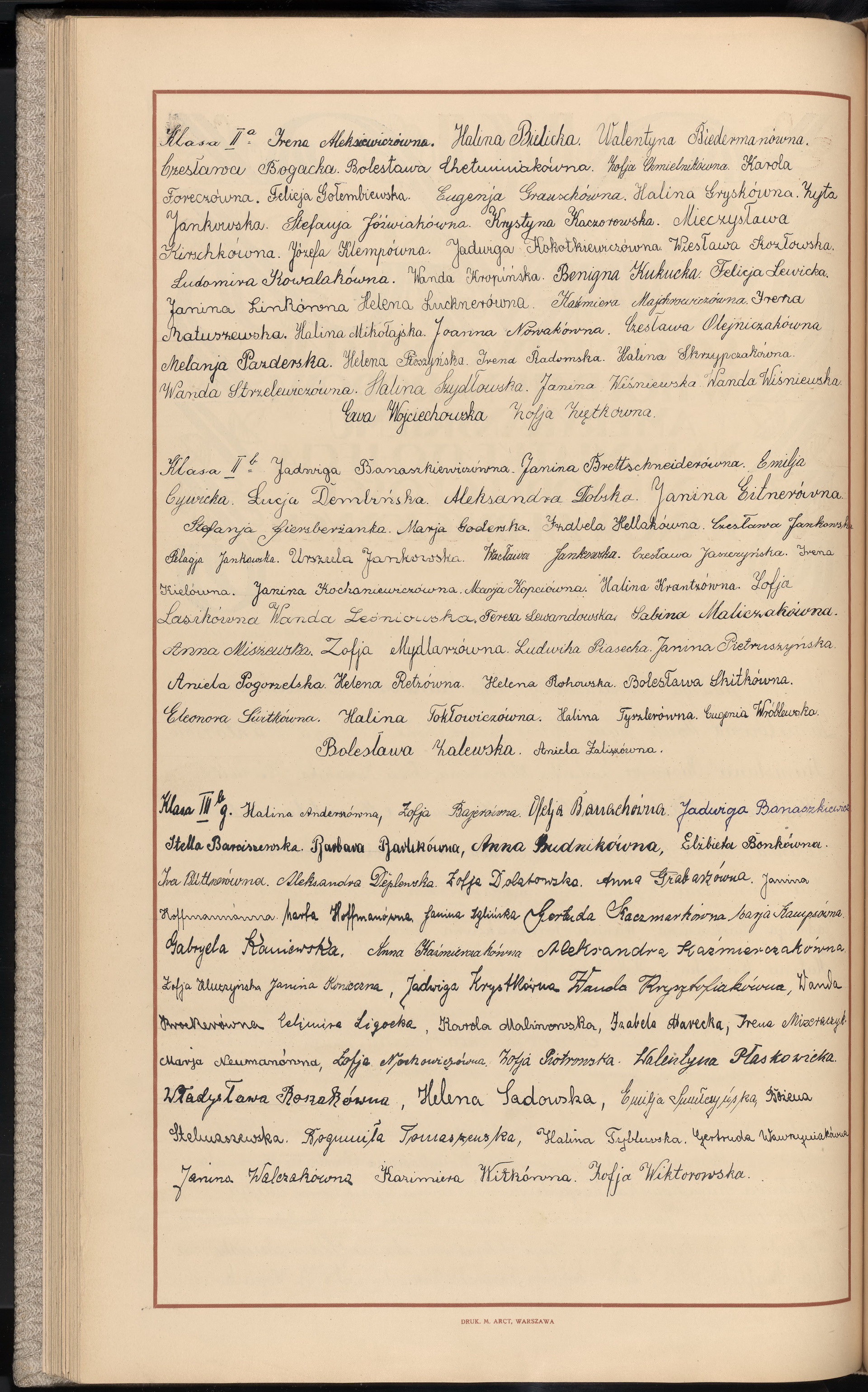 Podpis Irena Aleksiewiczówna na stronie nr 136 w tomie nr 7