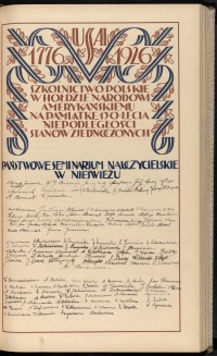 Podpis W. Achramowiczówna na stronie nr 149 w tomie nr 7