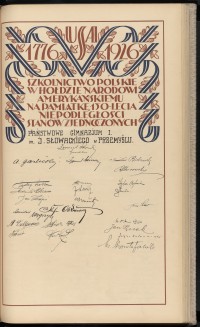 Podpis Jan Peczek na stronie nr 309 w tomie nr 7