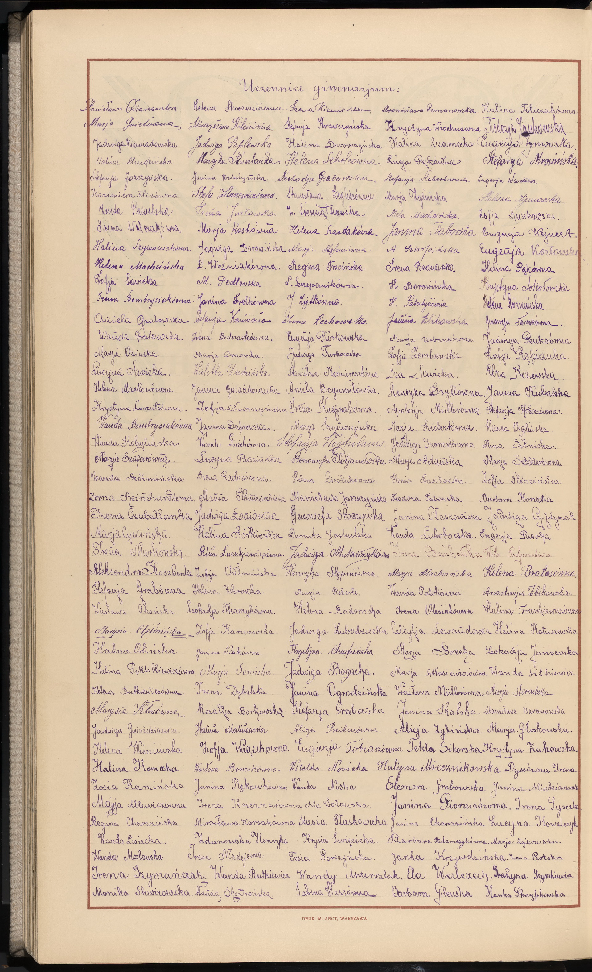 Podpis Irena Kreczmarówna na stronie nr 384 w tomie nr 7