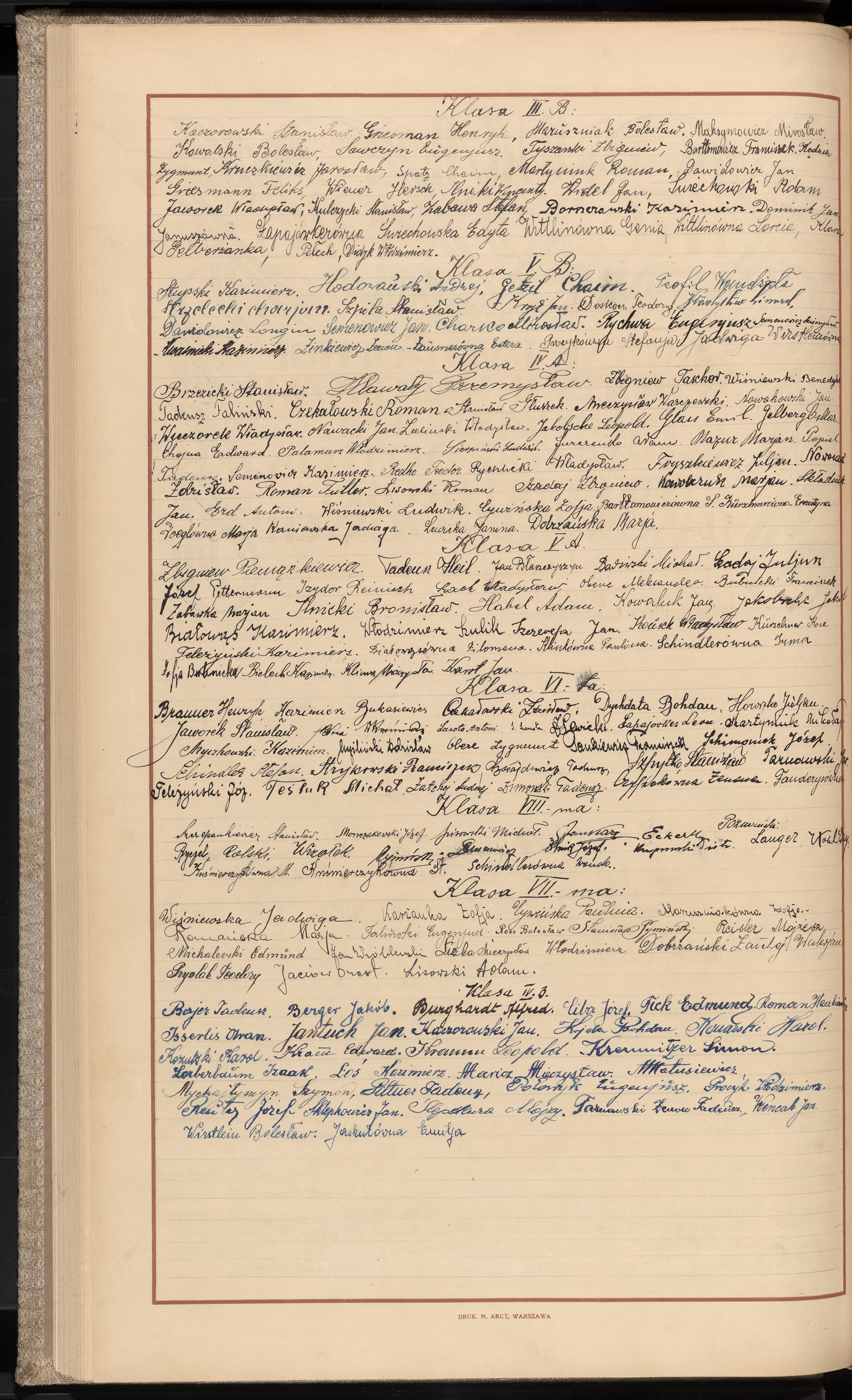 Podpis Andrzej Hodowański na stronie nr 102 w tomie nr 8