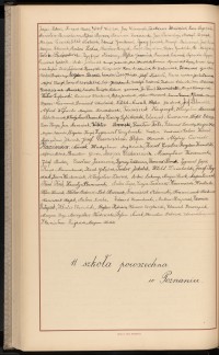 Podpis Franciszek Adamski na stronie nr 190 w tomie nr 8