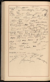 Podpis W. Alexandrowicz na stronie nr 254 w tomie nr 8