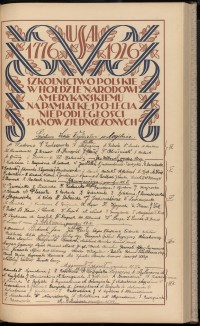 Podpis J. Adamski na stronie nr 263 w tomie nr 8