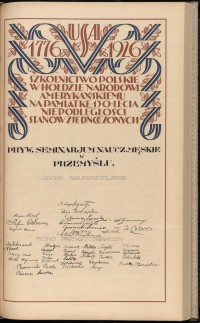 Podpis Felicja Bachowska na stronie nr 265 w tomie nr 8