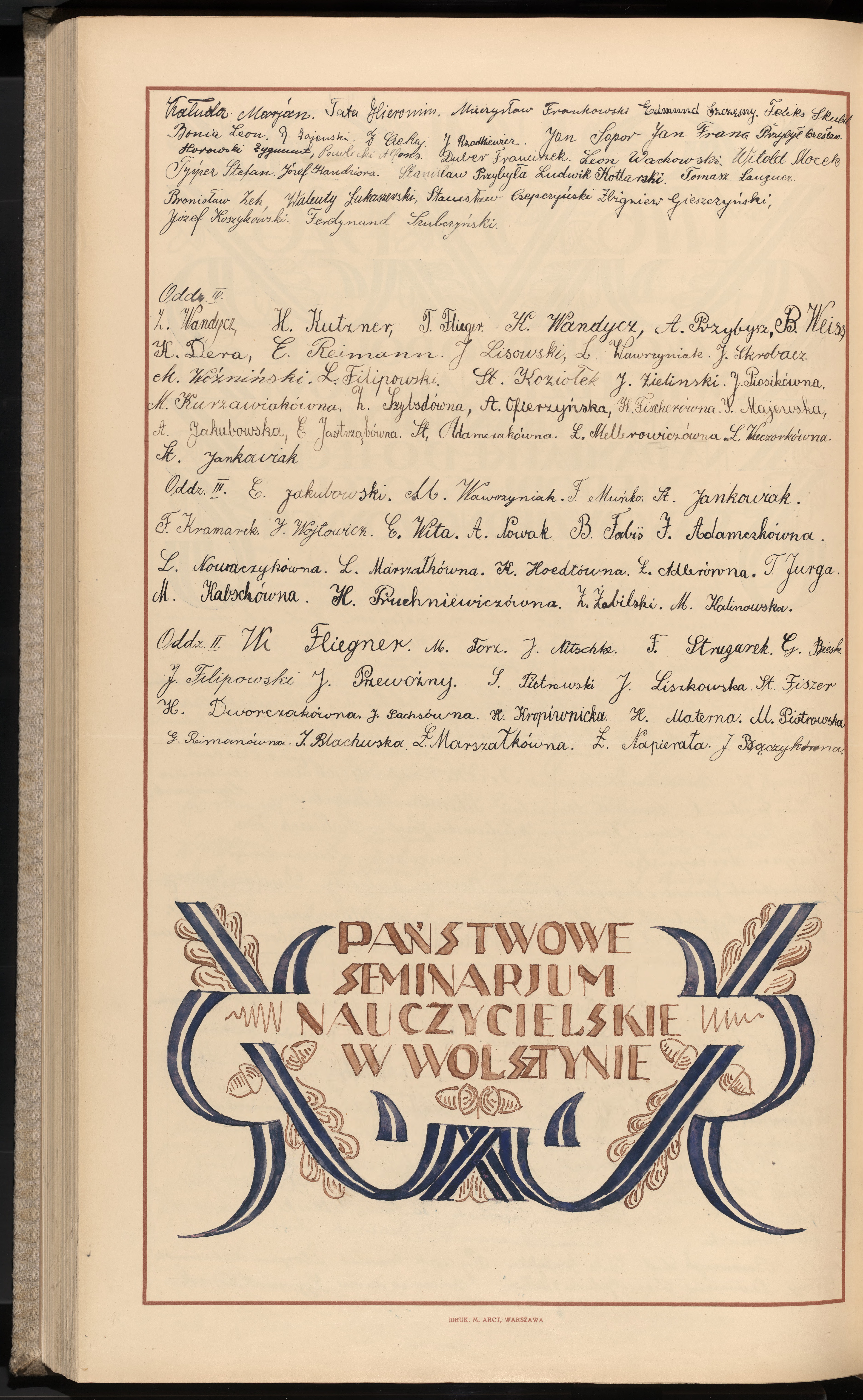 Podpis Hieronim Tata na stronie nr 268 w tomie nr 8