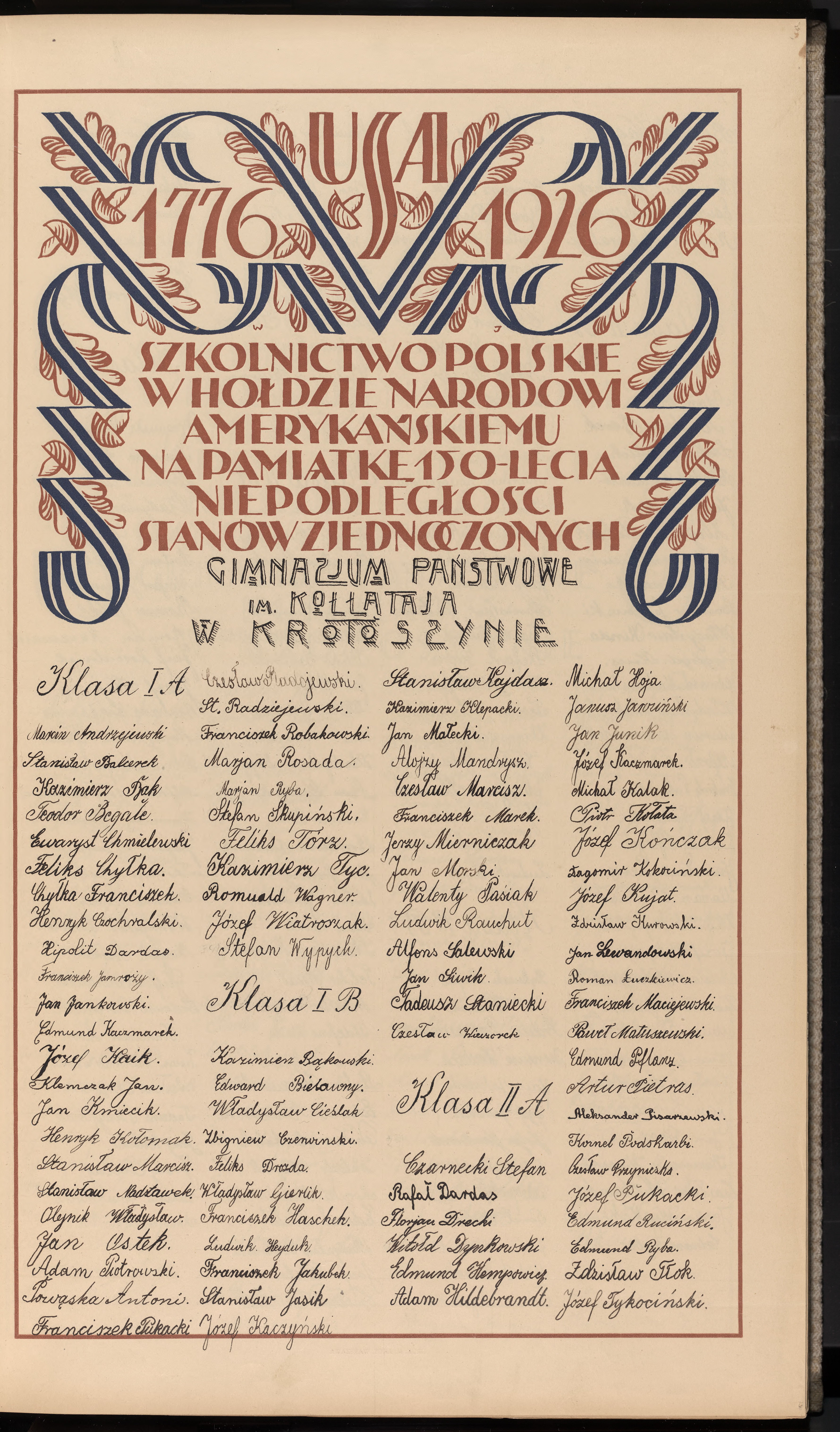 Podpis Kazimierz Klepacki na stronie nr 65 w tomie nr 9