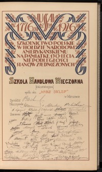 Podpis J. Augustynowicz na stronie nr 99 w tomie nr 9