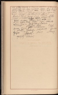 Podpis T. Bańkowski na stronie nr 100 w tomie nr 9