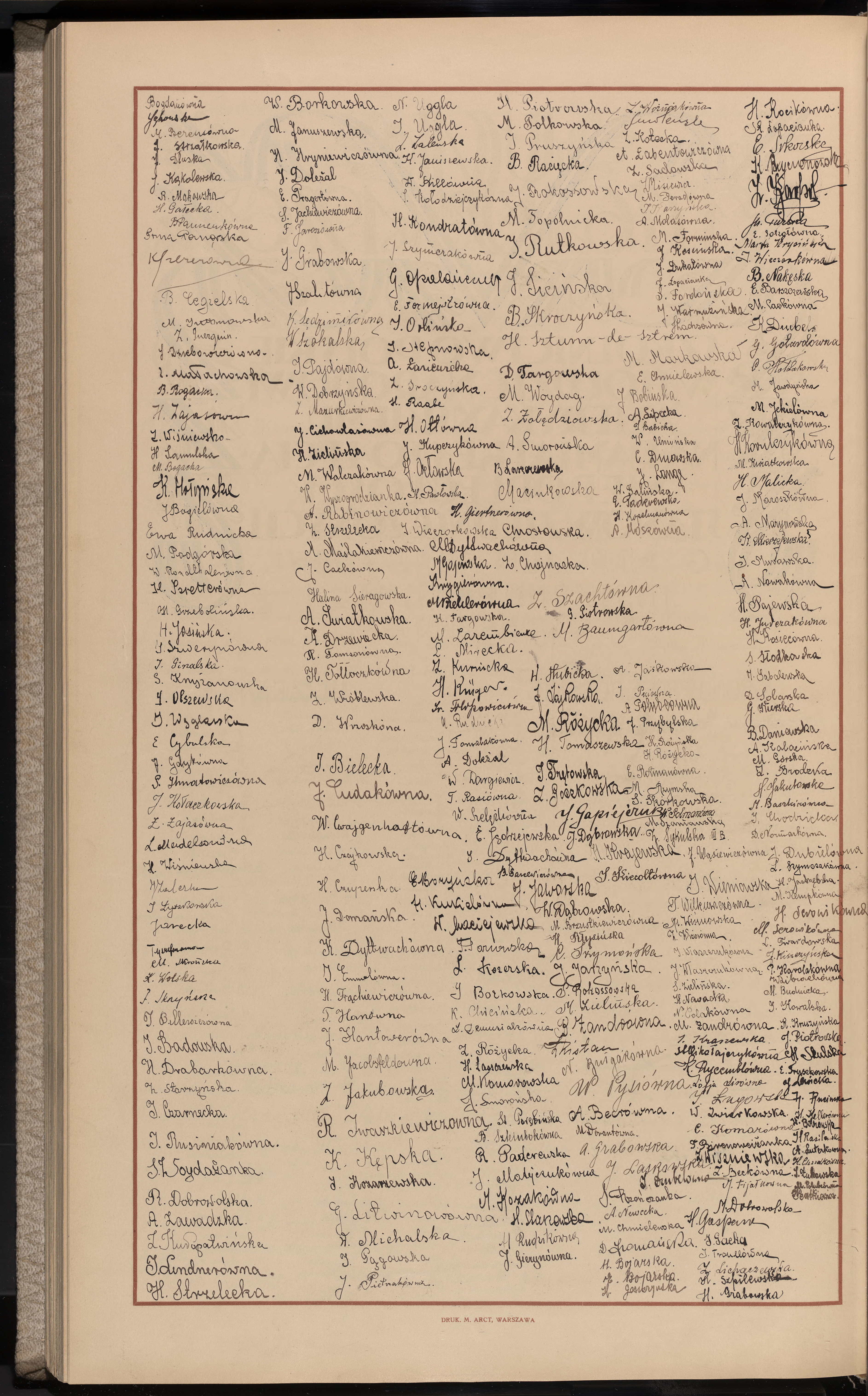 Podpis I. Babicka na stronie nr 326 w tomie nr 9