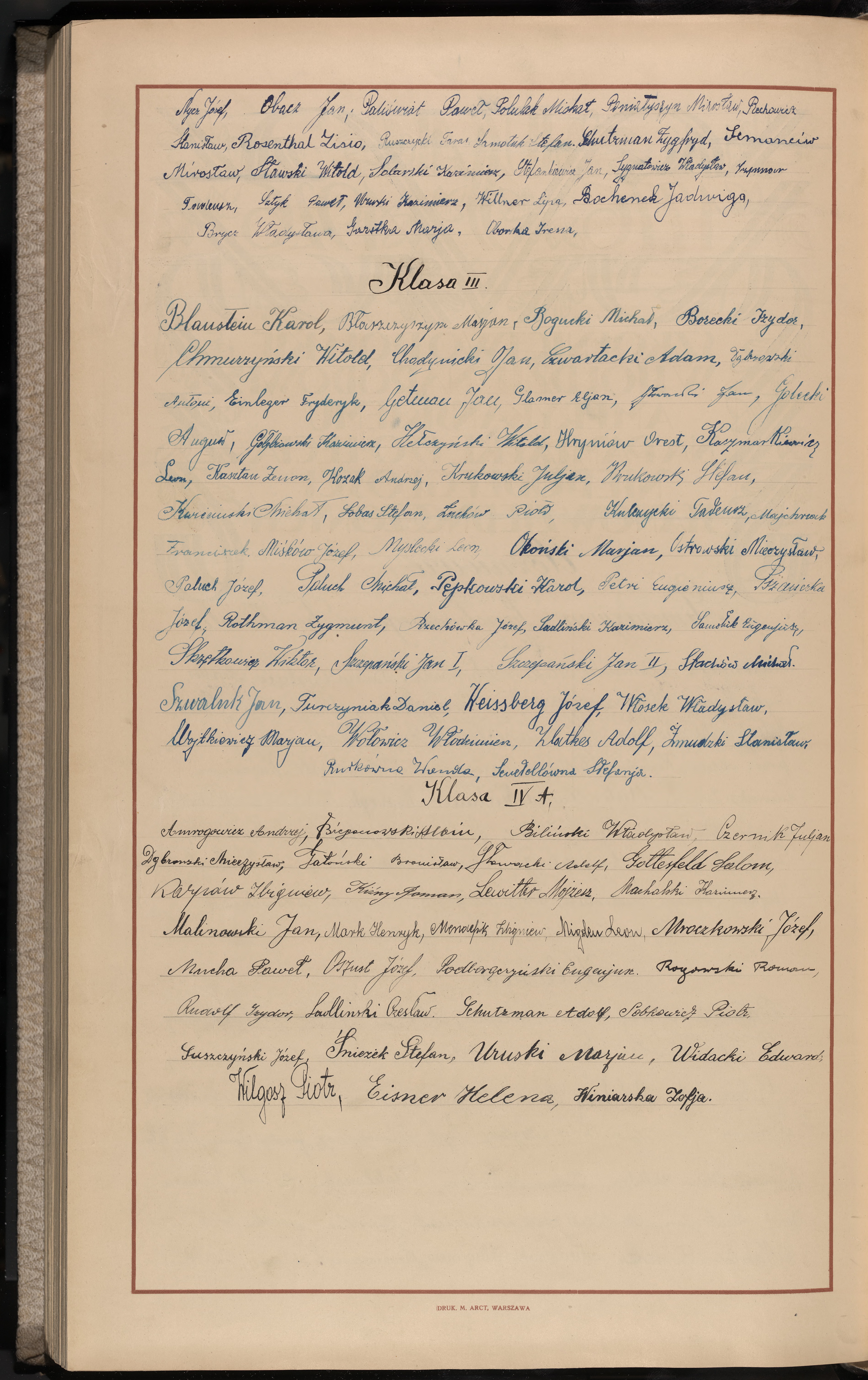 Podpis Andrzej Amrogowicz na stronie nr 418 w tomie nr 9