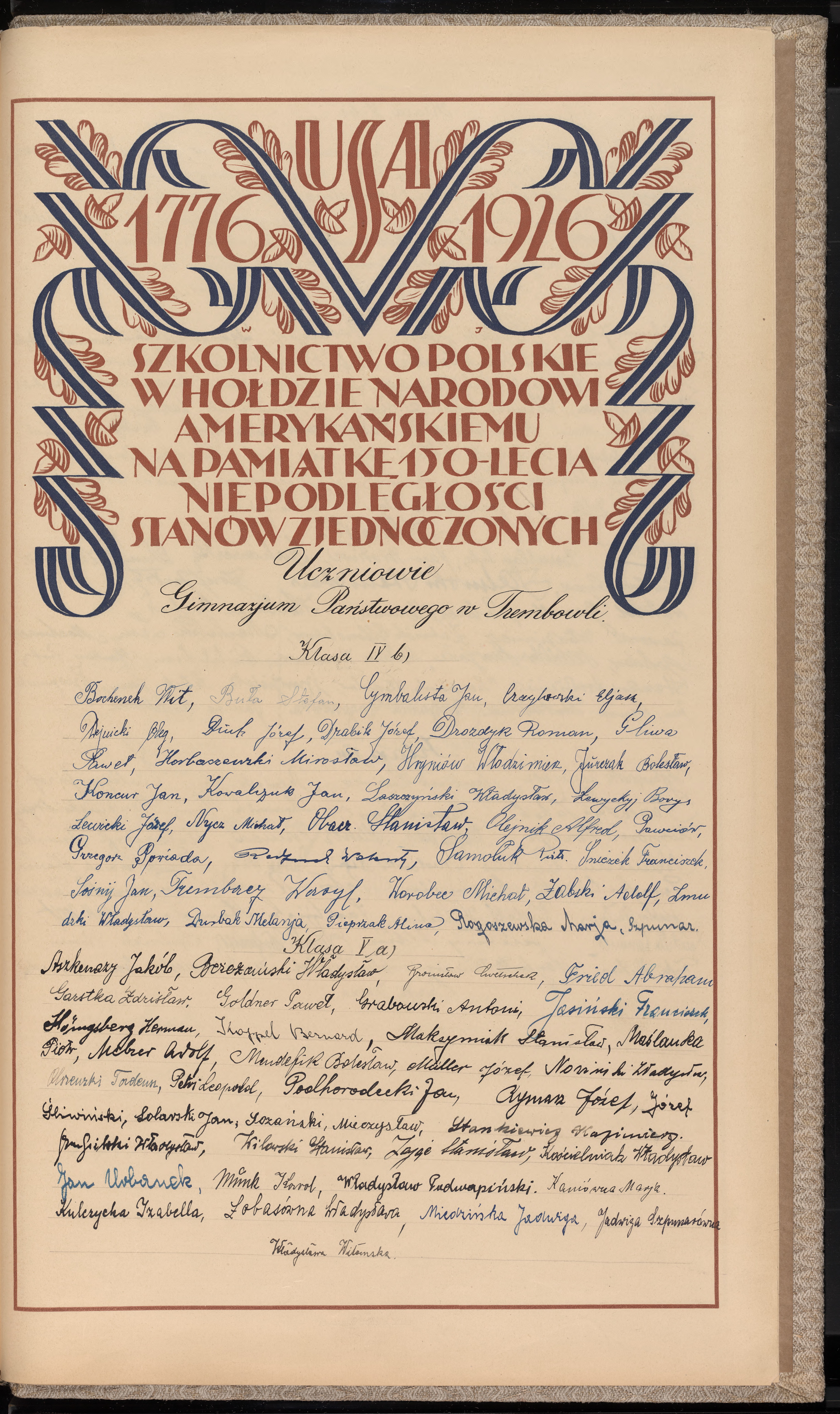 Podpis Tadeusz Gajewski na stronie nr 419 w tomie nr 9