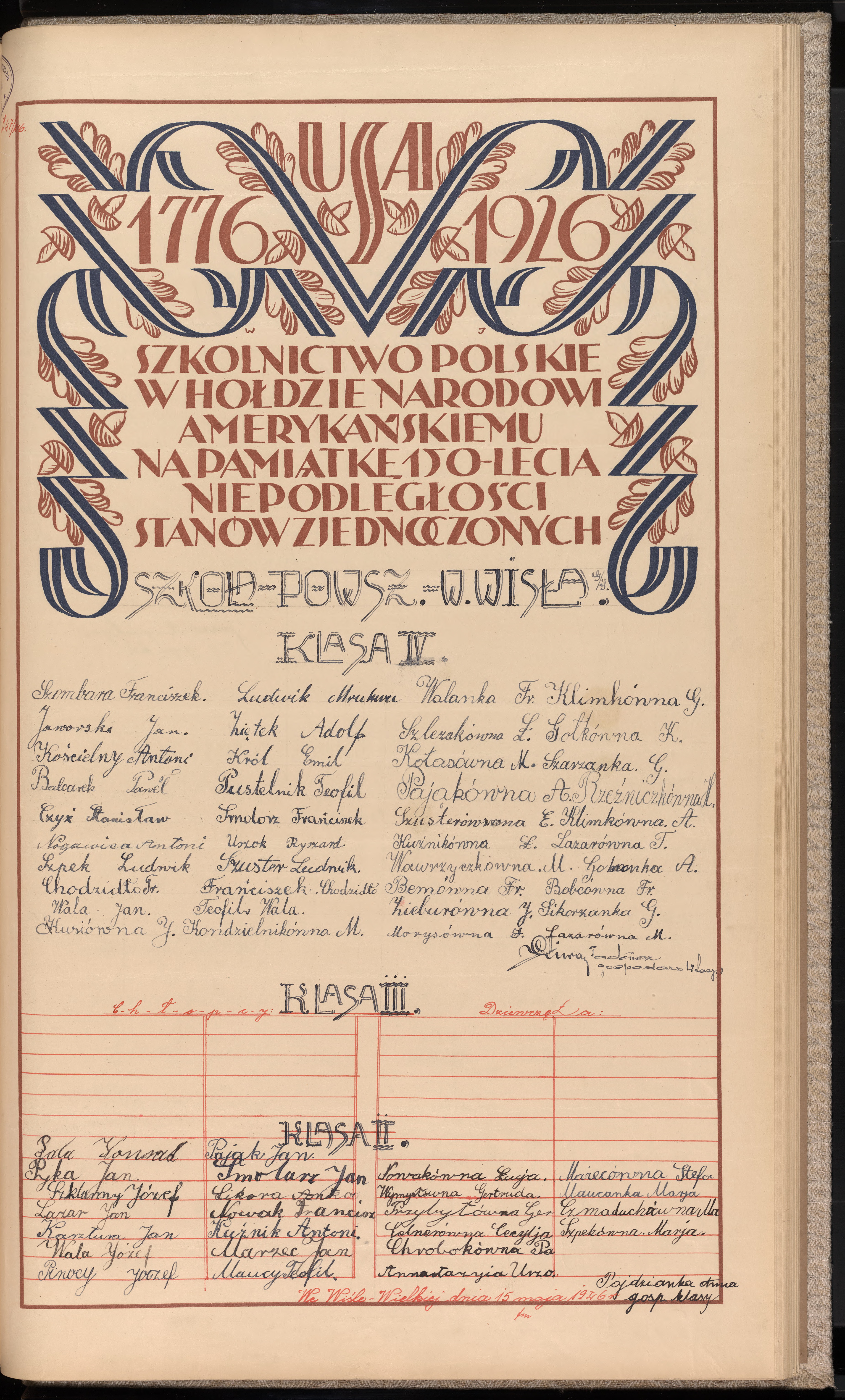 Podpis Franciszek Szembara na stronie nr 189 w tomie nr 10