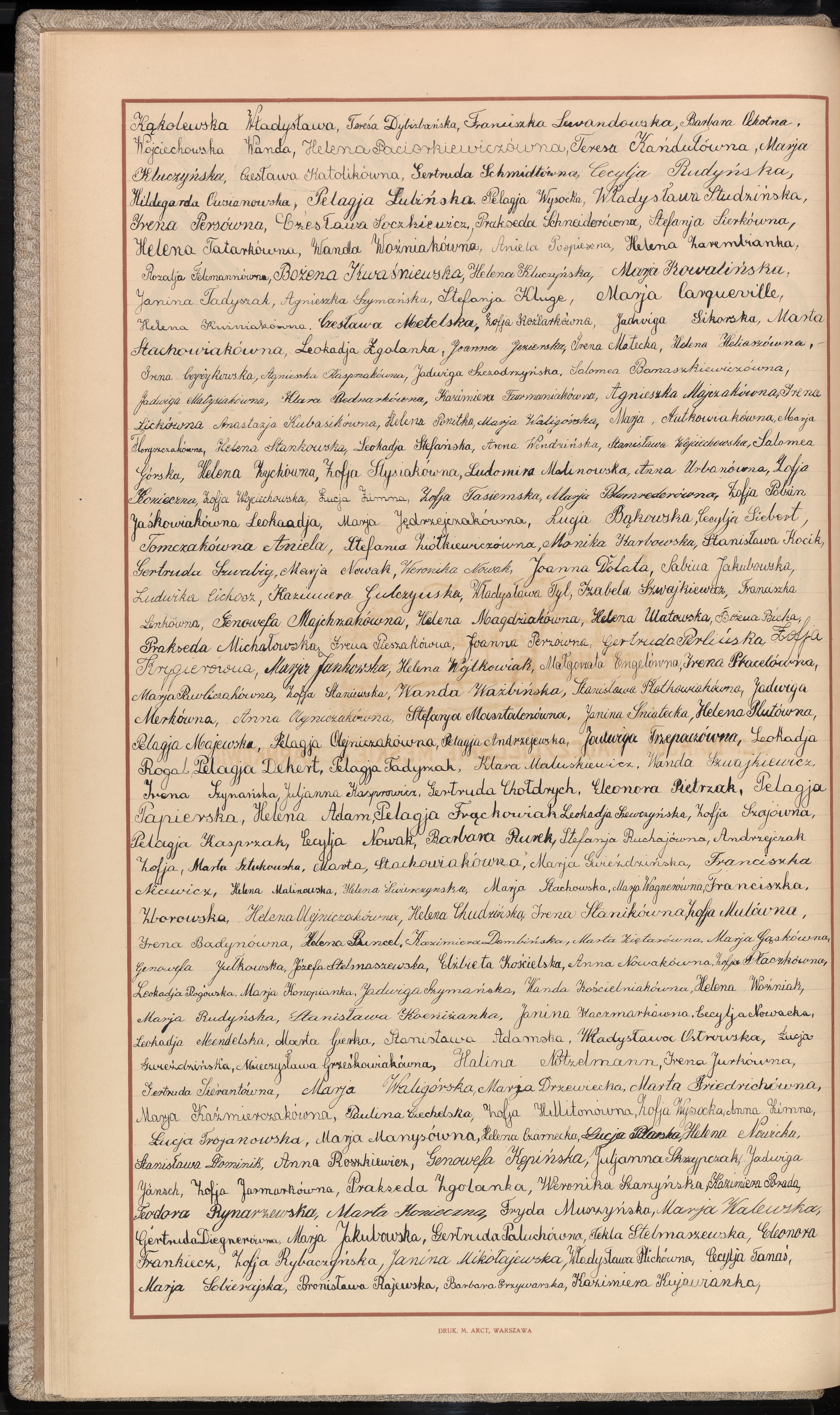 Podpis Helena Malinowska na stronie nr 24 w tomie nr 11