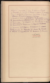 Podpis J. Apanowicz na stronie nr 98 w tomie nr 11