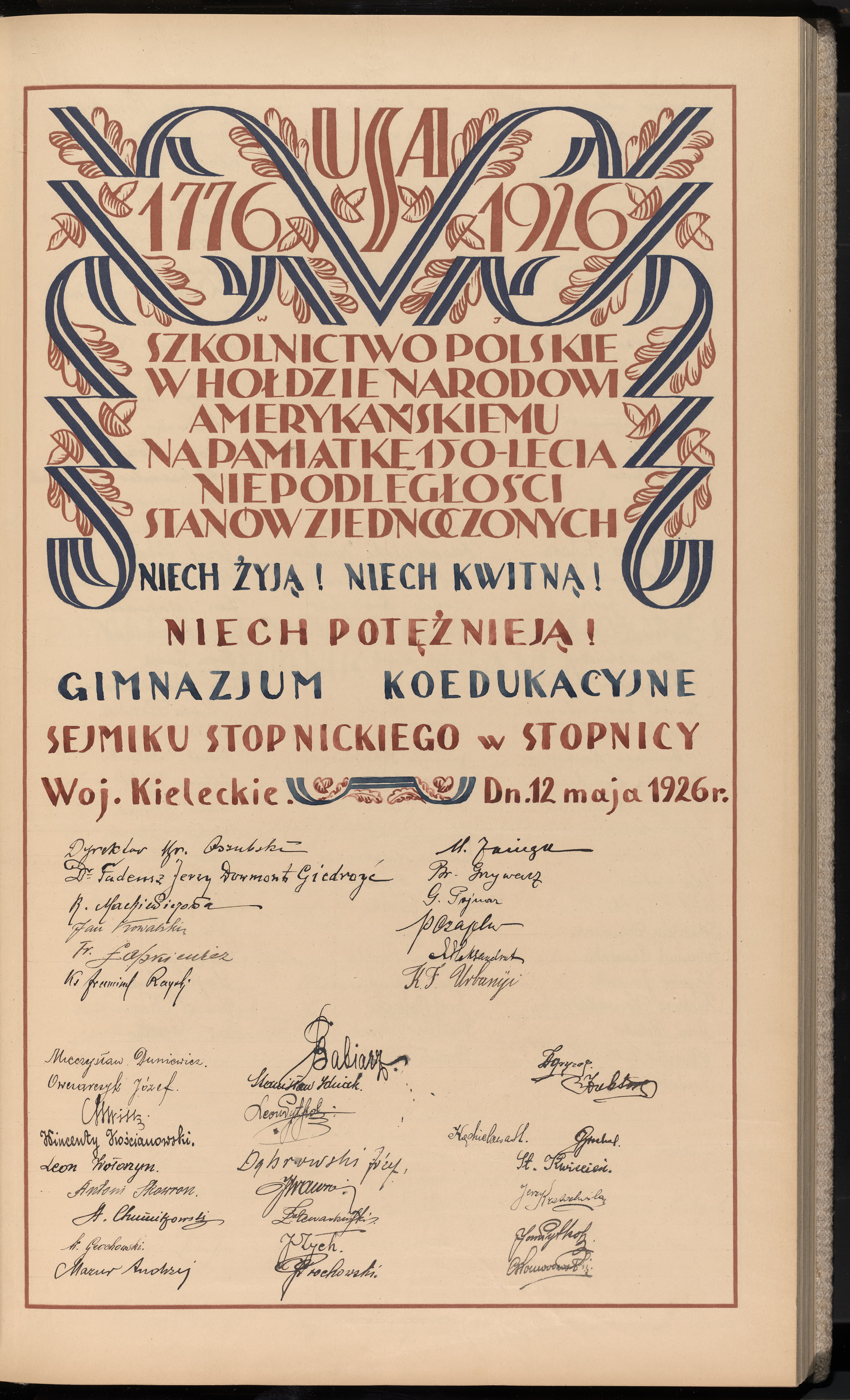 Podpis Kr.S. Oszubski na stronie nr 143 w tomie nr 11