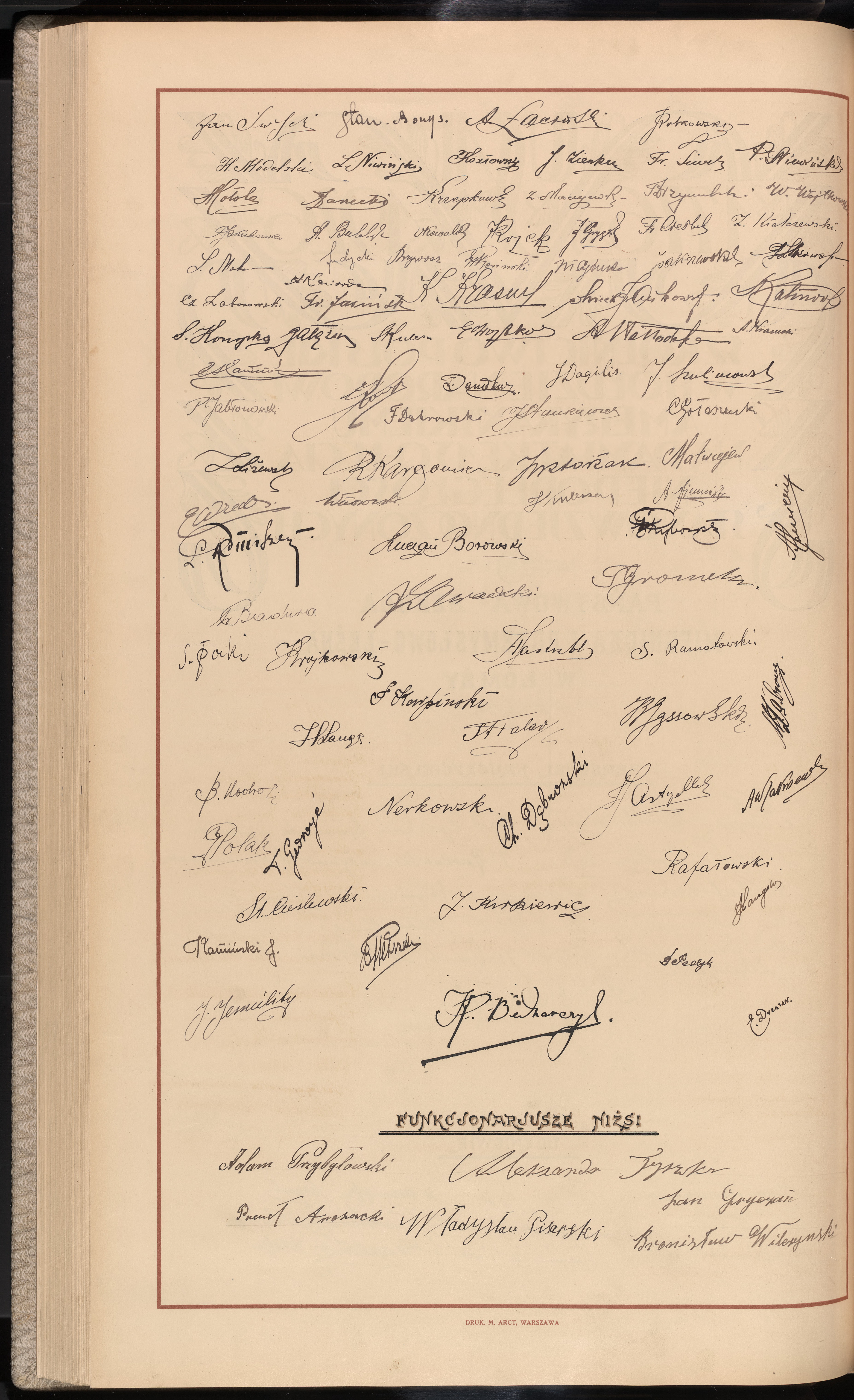 Podpis  Rojek na stronie nr 176 w tomie nr 11