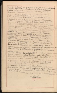 Podpis S. Achramowicz na stronie nr 436 w tomie nr 11