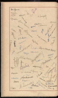 Podpis E. Chomętowski na stronie nr 56 w tomie nr 12