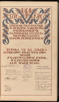 Podpis J. Cichy na stronie nr 119 w tomie nr 12