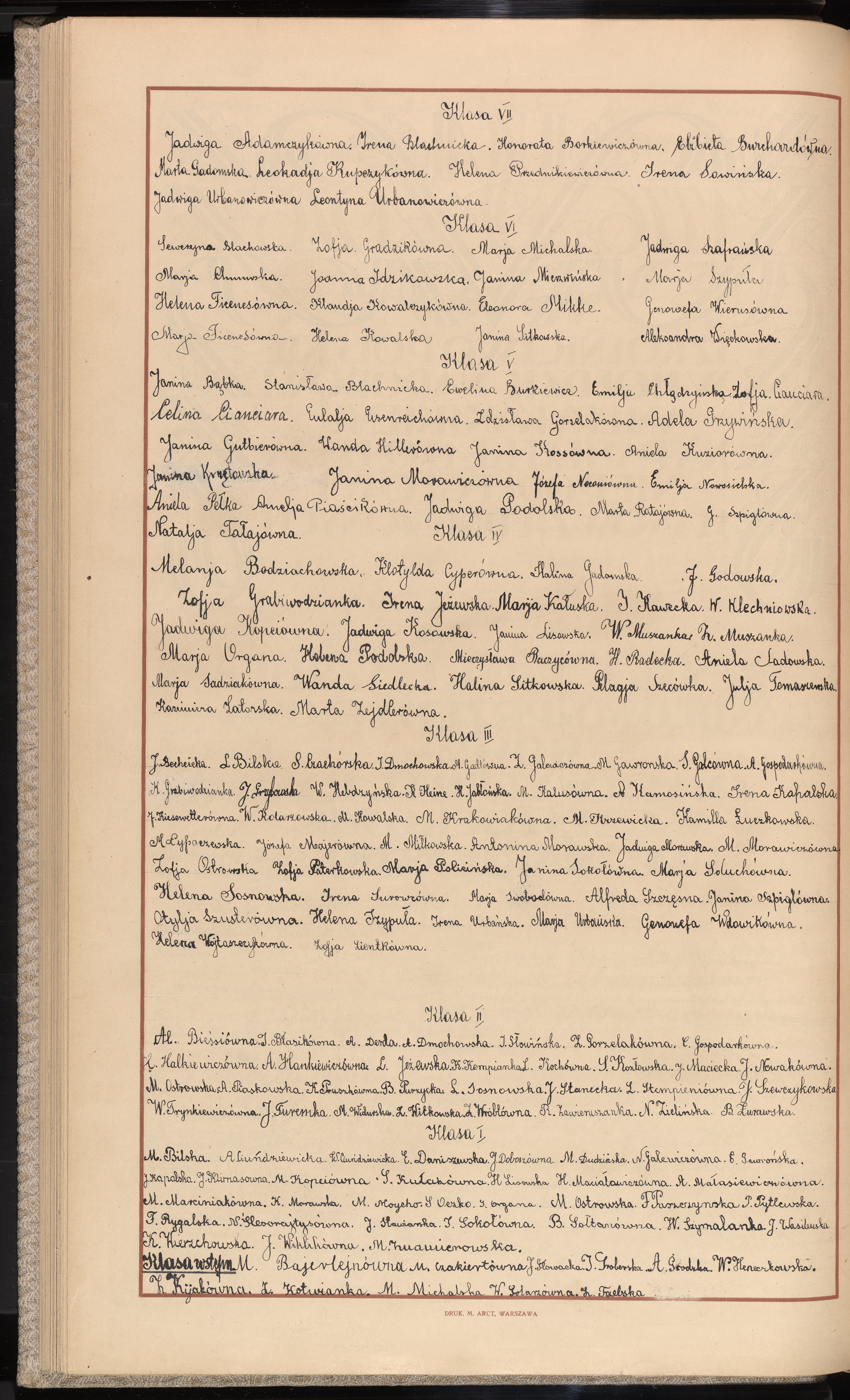 Podpis Marja Szypuła na stronie nr 120 w tomie nr 12