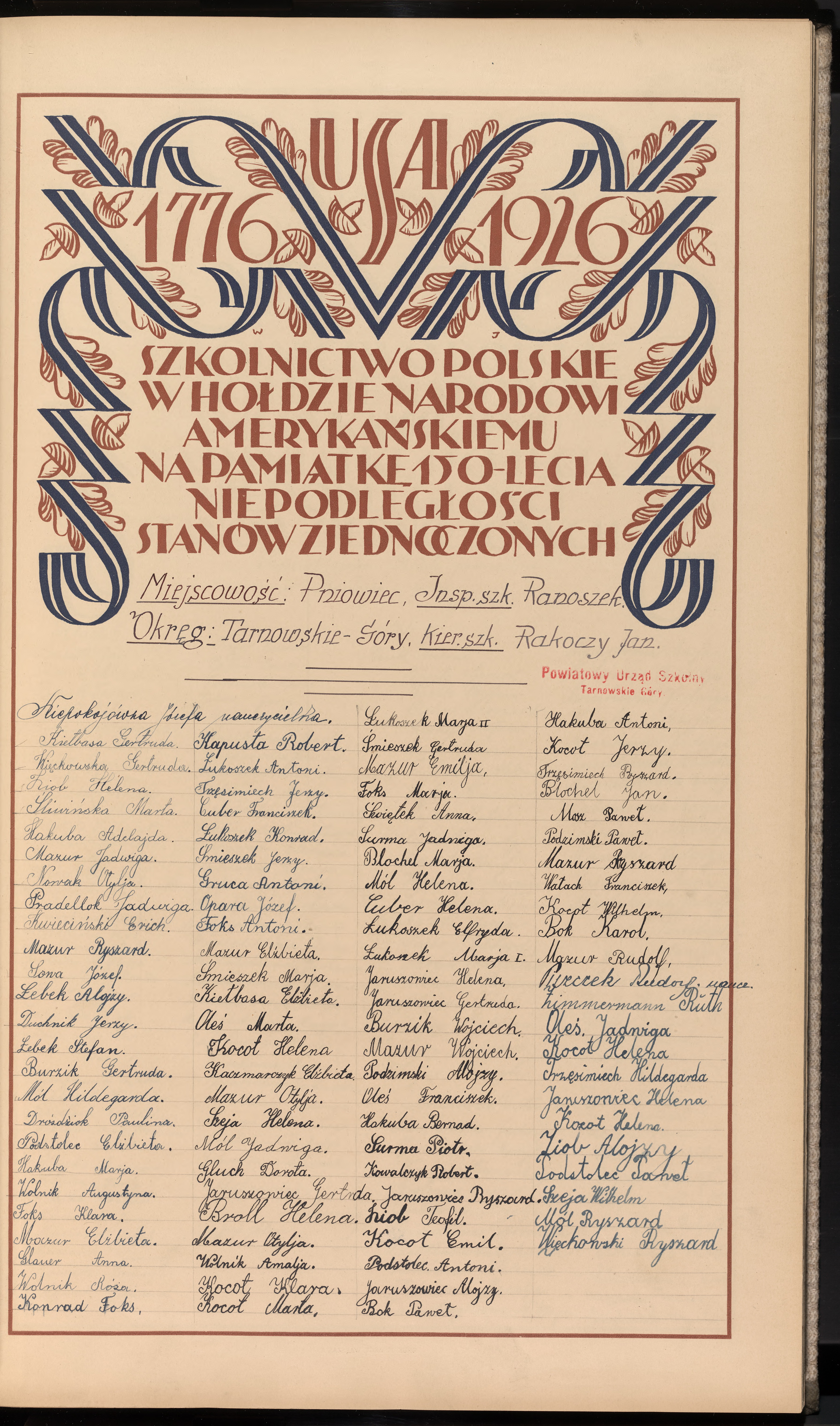 Podpis Anna Świętek na stronie nr 131 w tomie nr 12