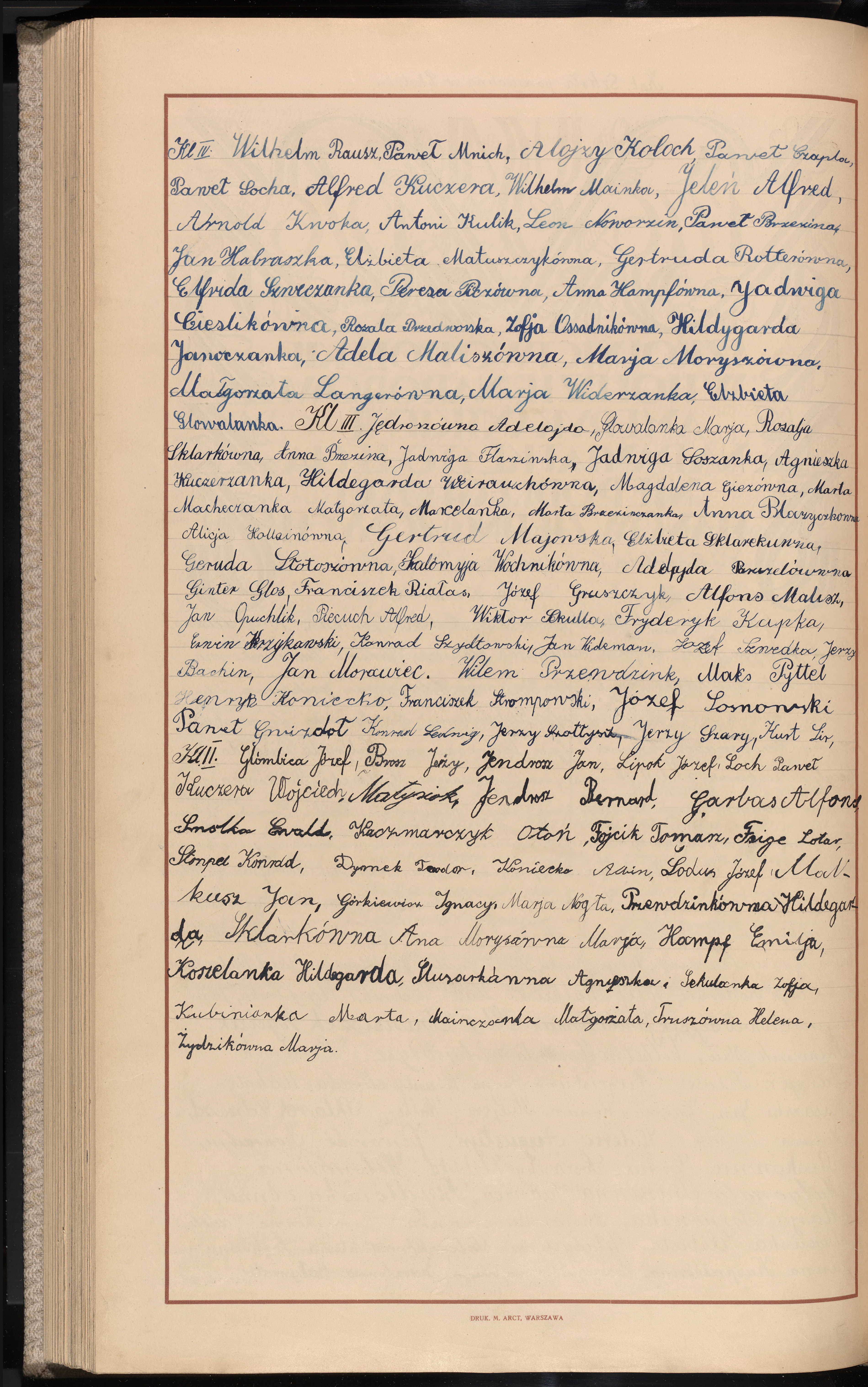 Podpis Fryderyk Kupka na stronie nr 252 w tomie nr 12