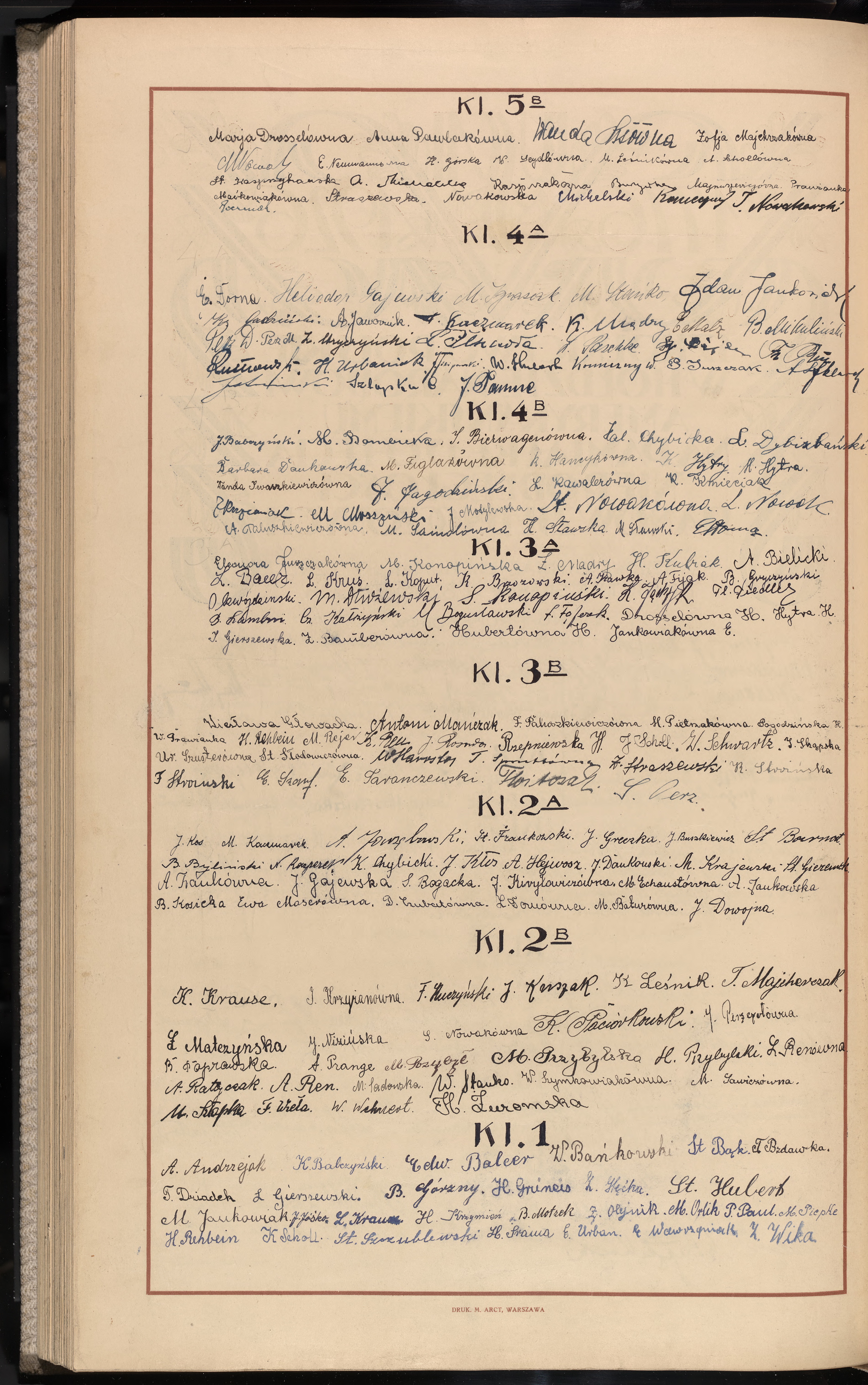 Podpis Marja Drossekówna na stronie nr 286 w tomie nr 12