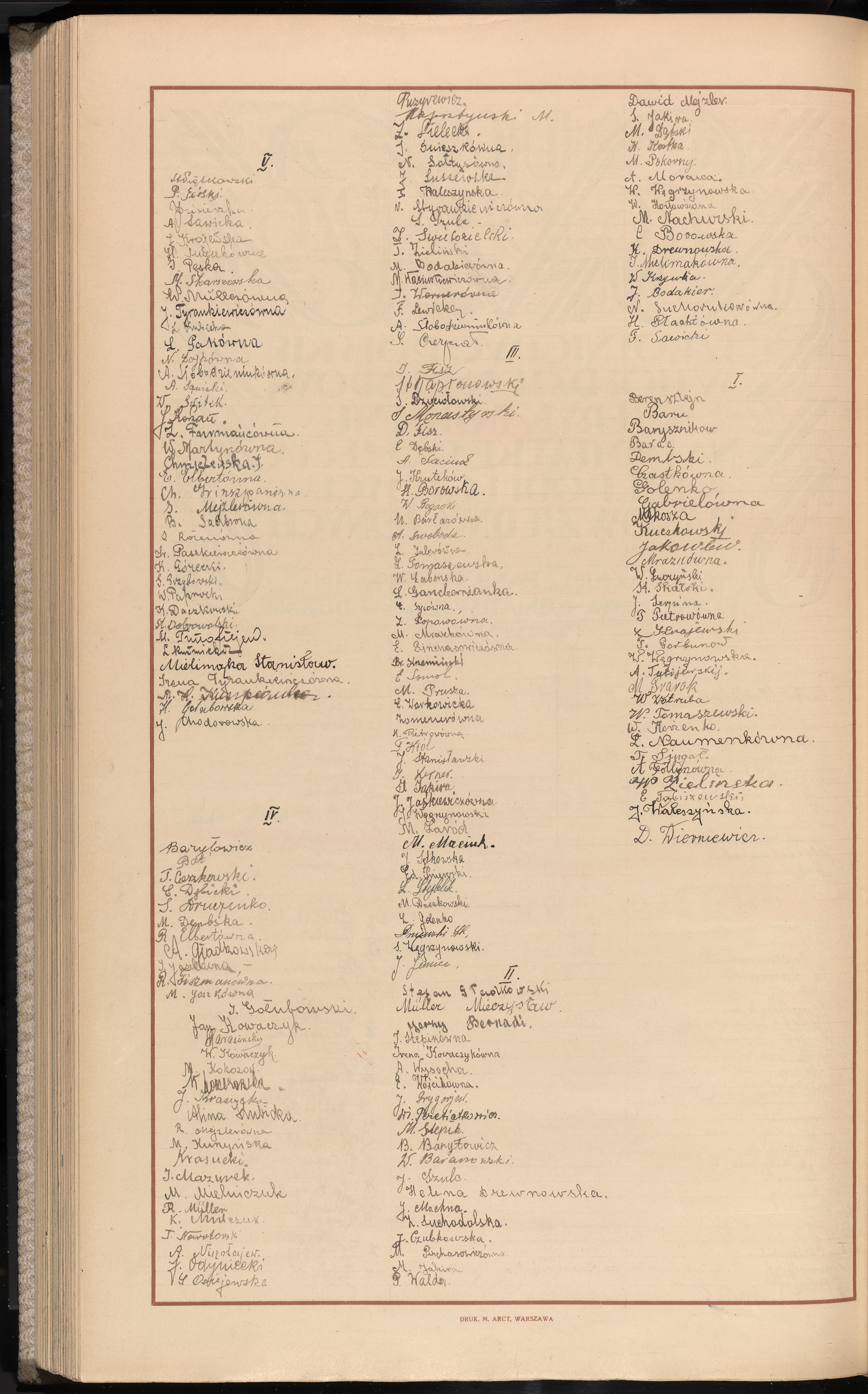 Podpis J. Bodakier na stronie nr 308 w tomie nr 12