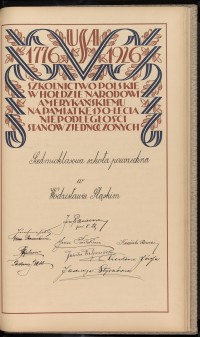 Podpis Józefa Cichówna na stronie nr 349 w tomie nr 12