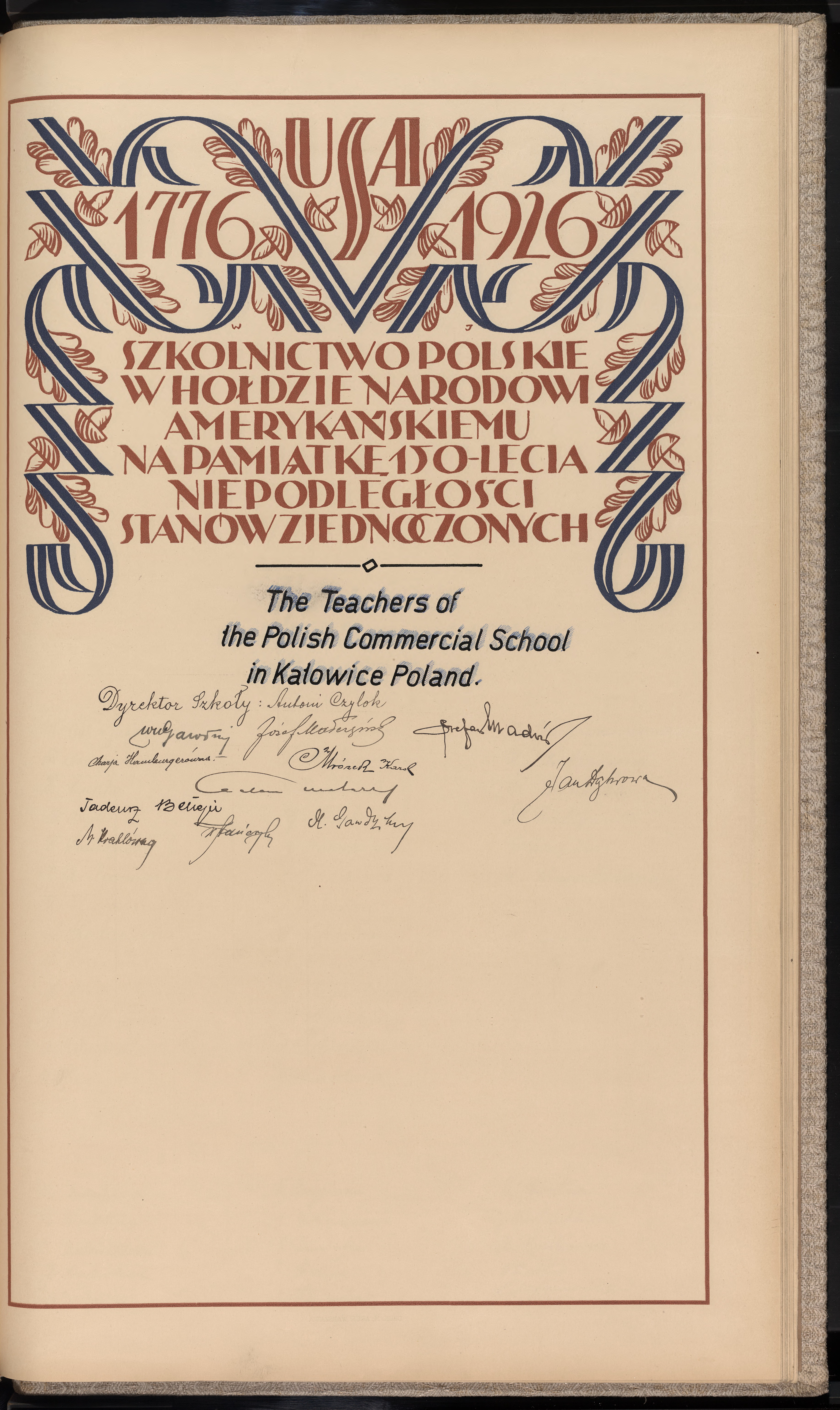 Podpis W. Stańczyk na stronie nr 365 w tomie nr 12