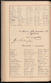 Podpis Józefa Andrzejczakówna na stronie nr 92 w tomie nr 13