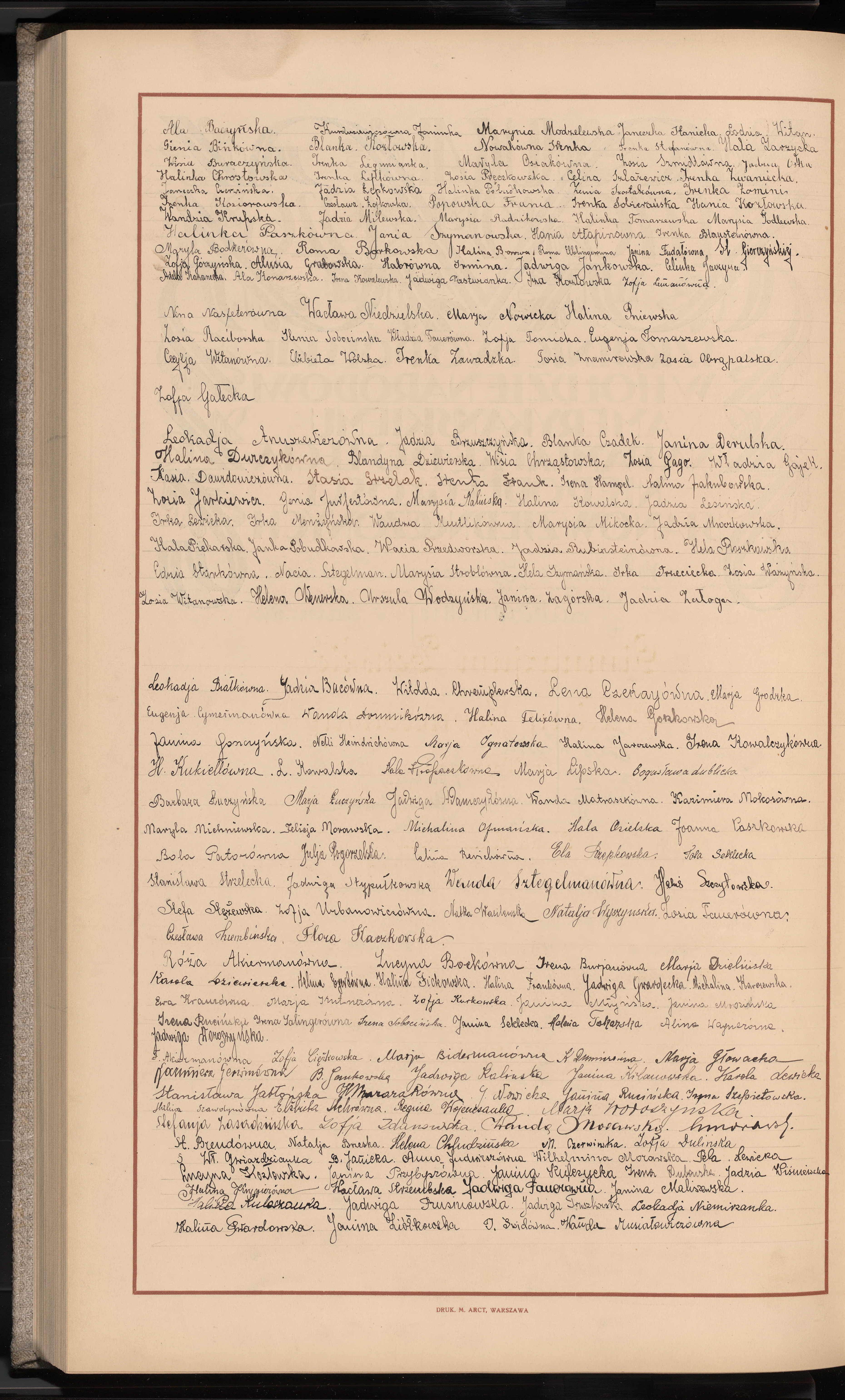 Podpis Janina Mroczkówna na stronie nr 290 w tomie nr 13