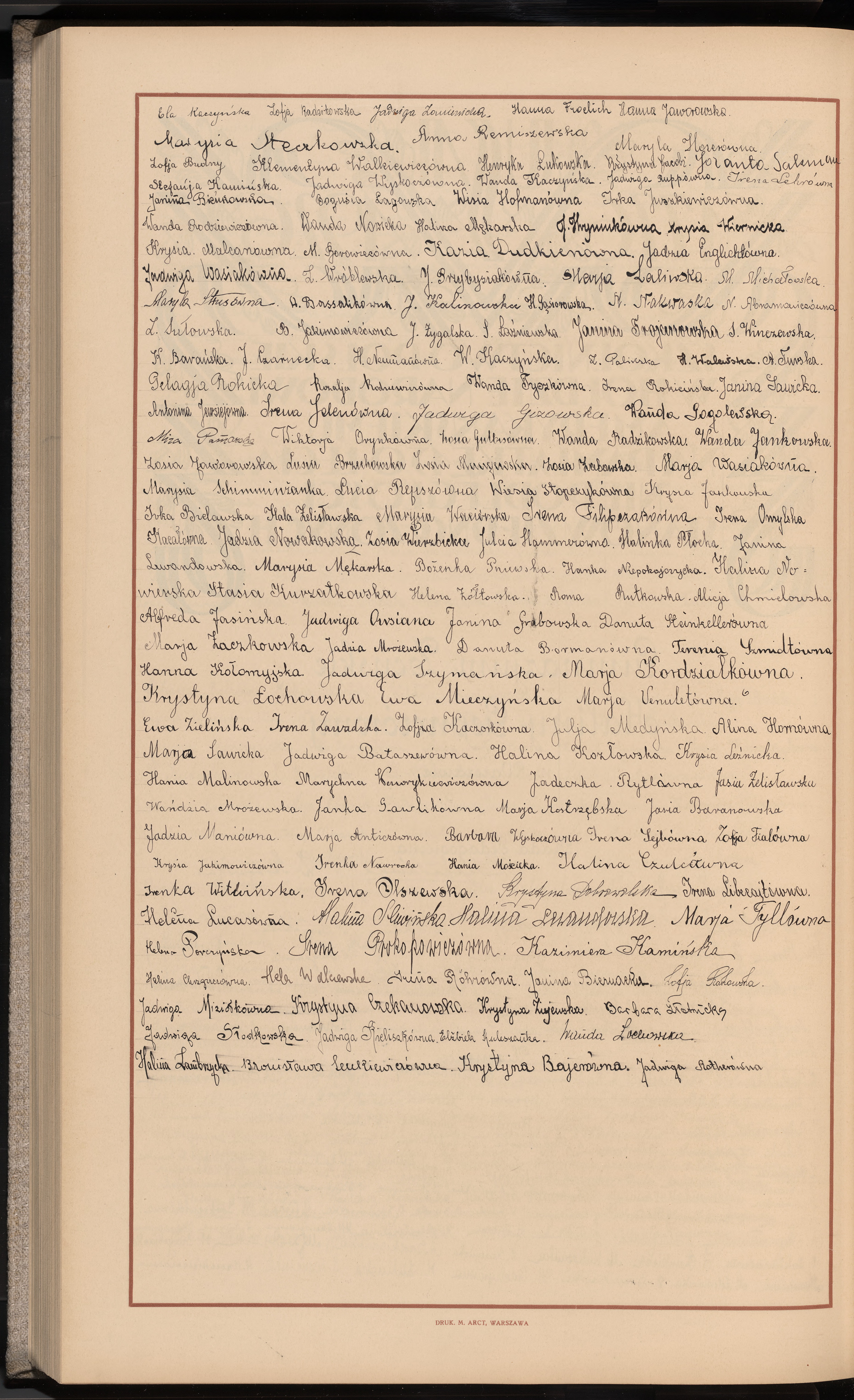 Podpis Krystyna Dobrowolska na stronie nr 292 w tomie nr 13