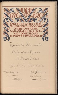 Podpis Marja Grębeżeńska na stronie nr 381 w tomie nr 13