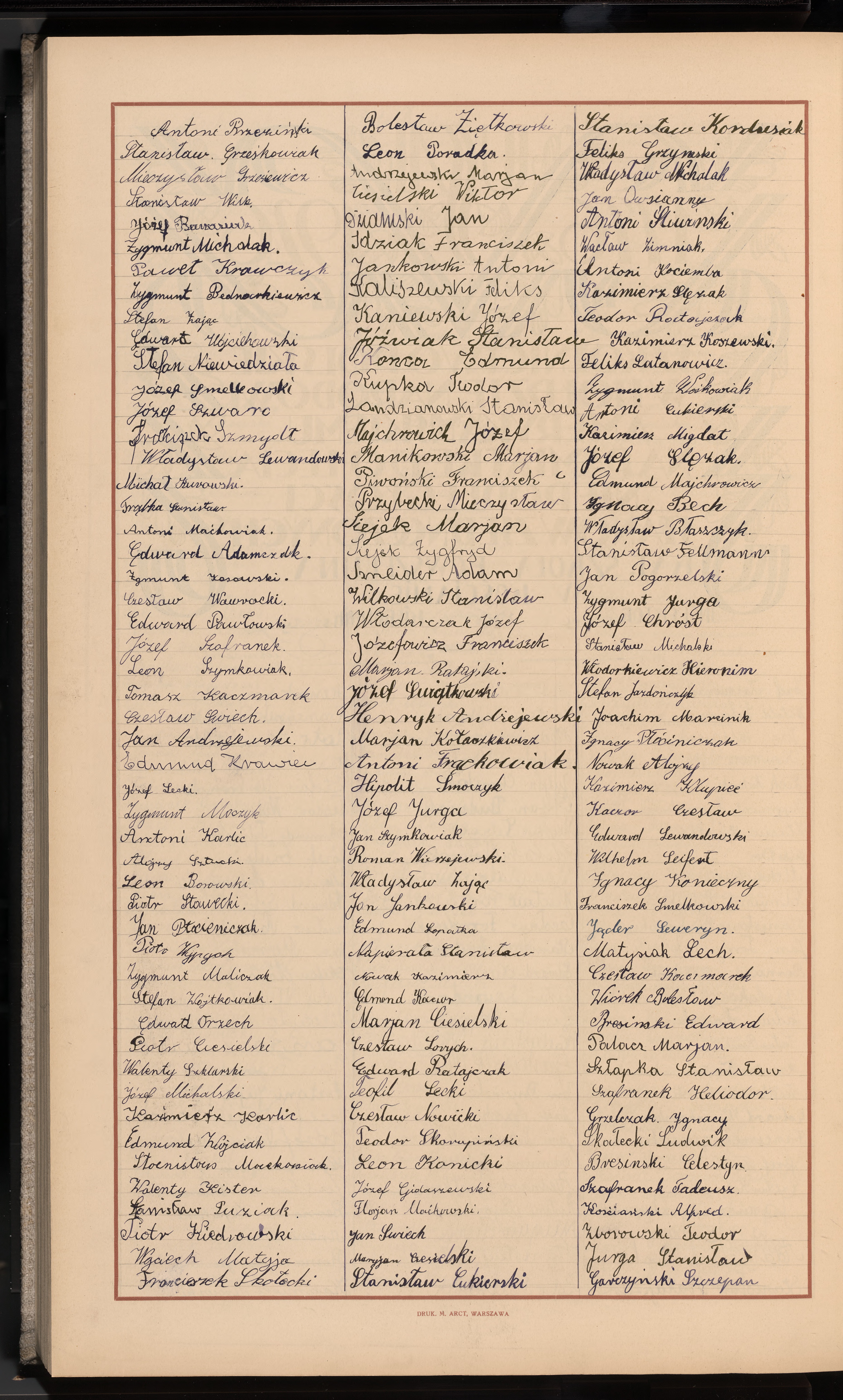 Podpis Jan Jankowski na stronie nr 408 w tomie nr 13