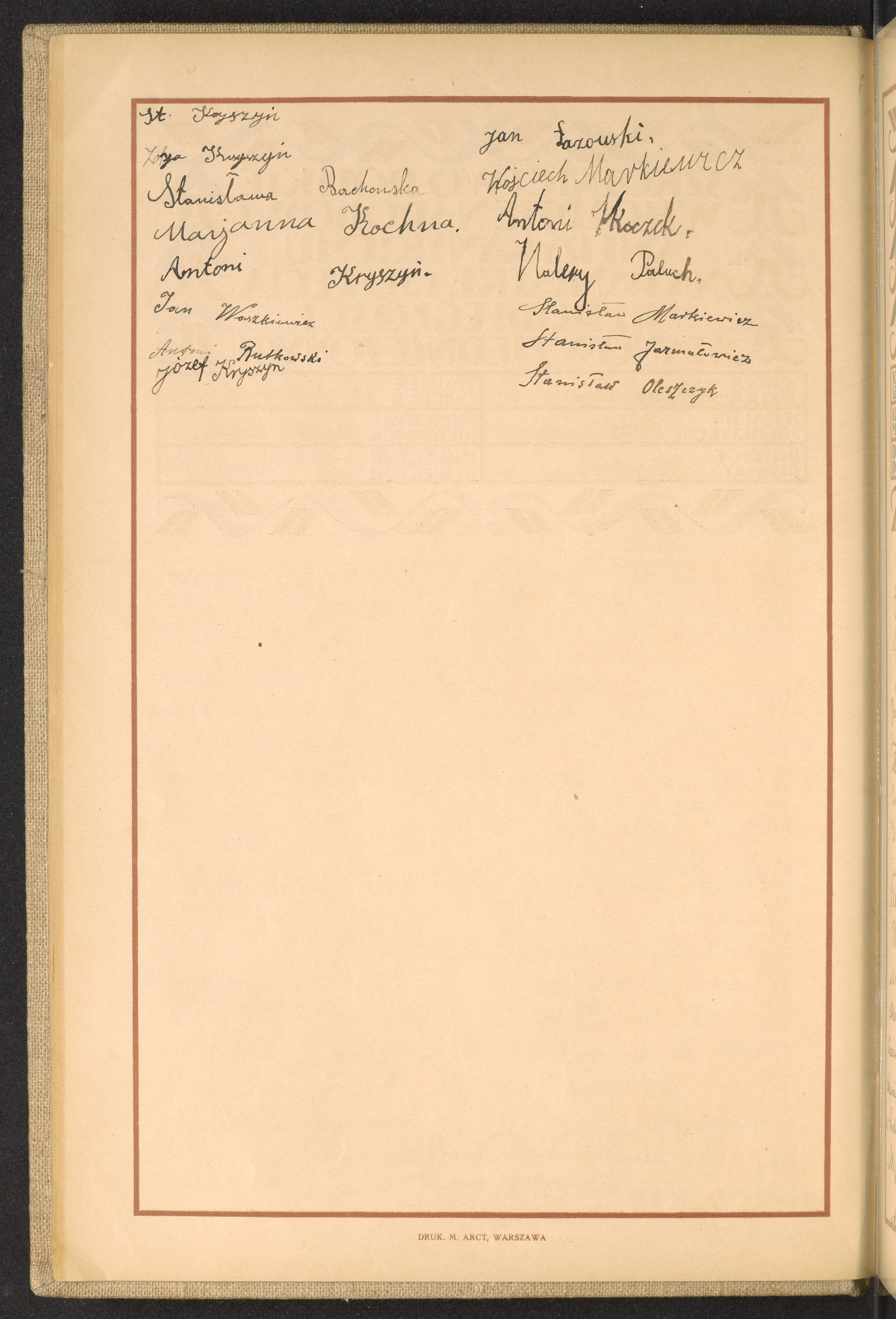 Podpis Stanisław Oleszczyk na stronie nr 36 w tomie nr 14