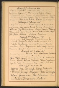 Podpis Maria Borończyk na stronie nr 116 w tomie nr 15