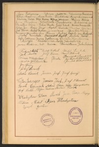 Podpis Franciszek Baran na stronie nr 134 w tomie nr 15