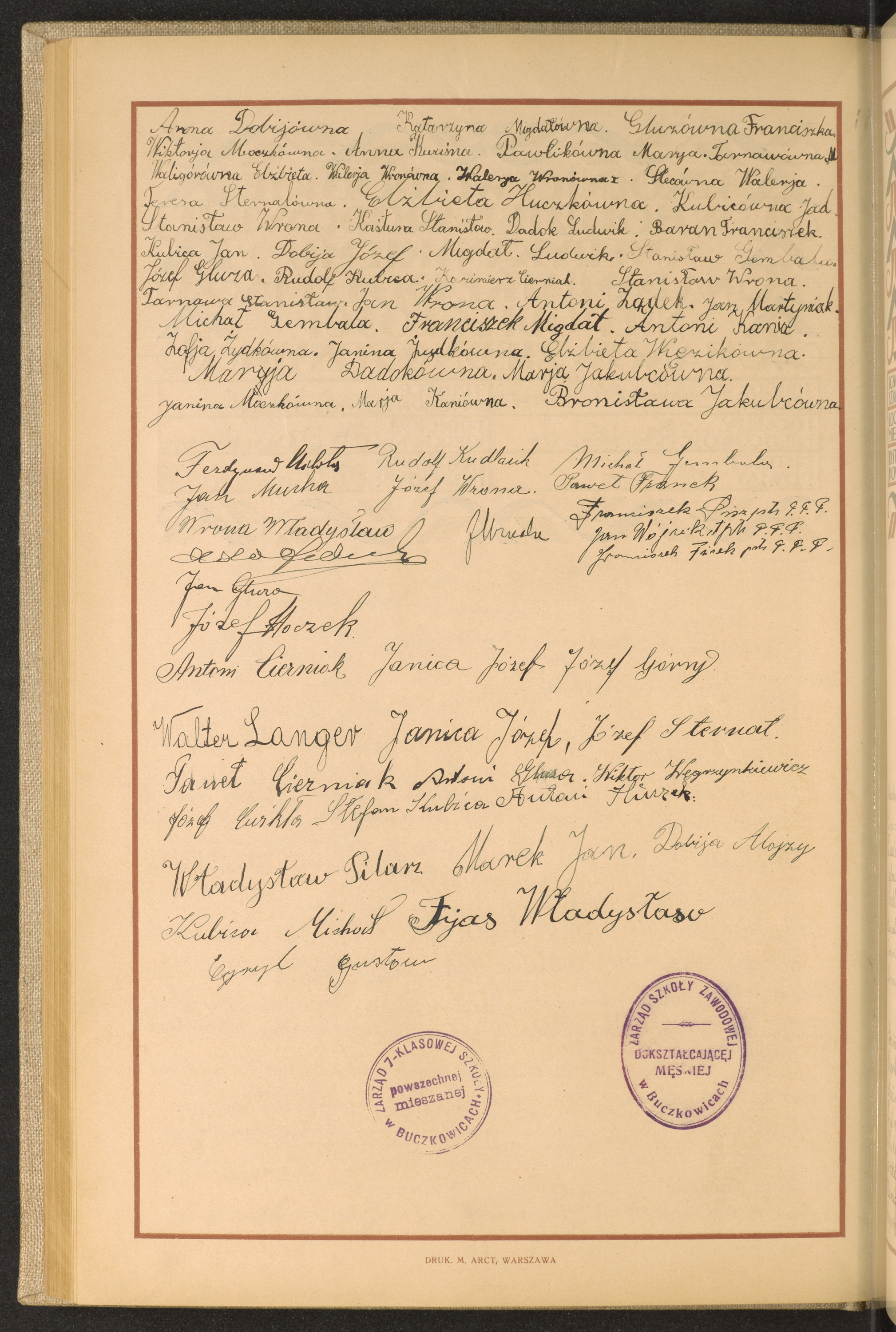 Podpis Gustaw Cyryl na stronie nr 134 w tomie nr 15