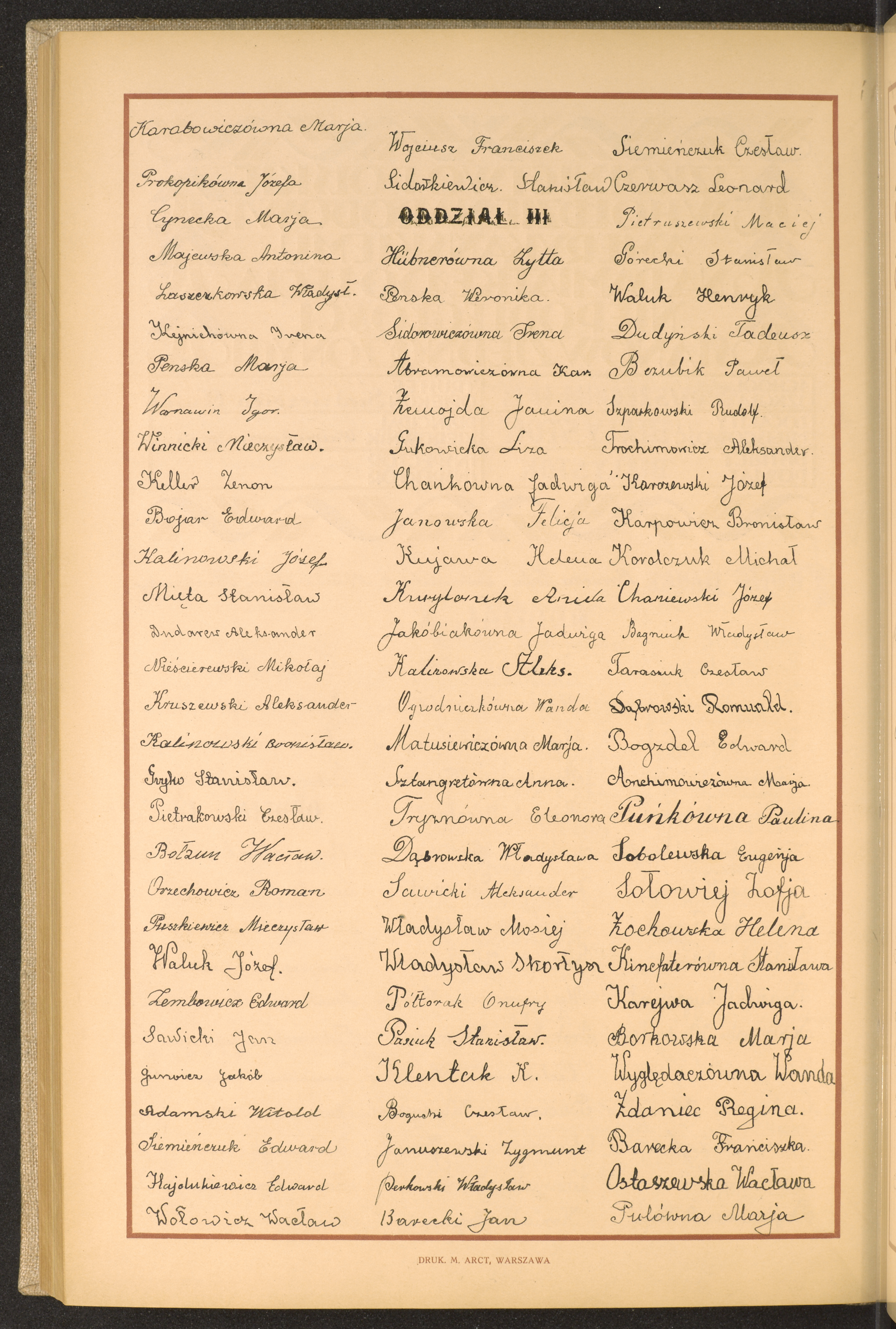 Podpis Romuald Dąbrowski na stronie nr 256 w tomie nr 15