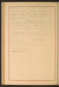 Podpis J. Adamczyk na stronie nr 264 w tomie nr 16