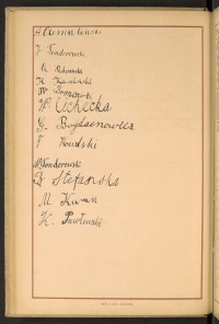 Podpis M. Tondorowski na stronie nr 64 w tomie nr 17