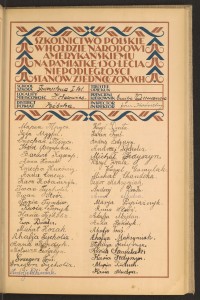 Podpis Emilia Assman na stronie nr 129 w tomie nr 17